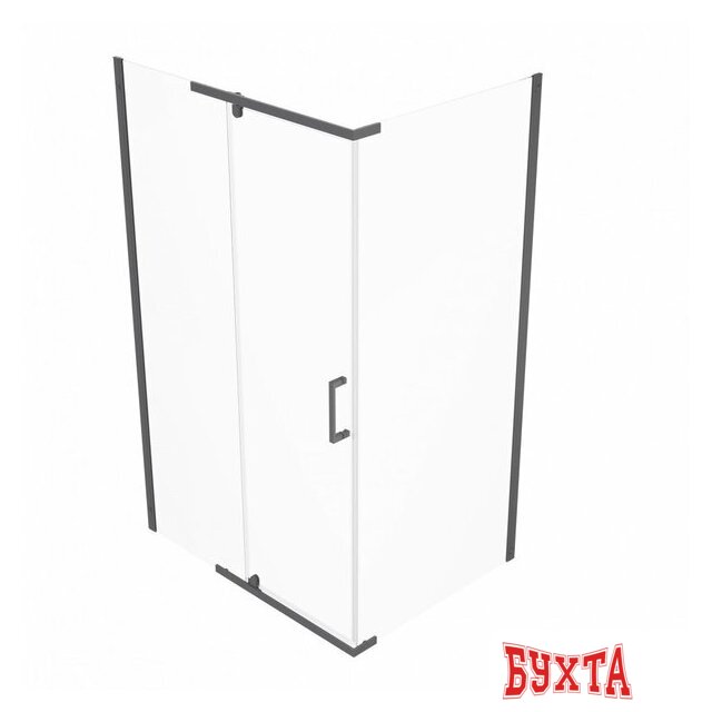 Душевой уголок Triton Терра Графит 120х90 (без поддона) 2