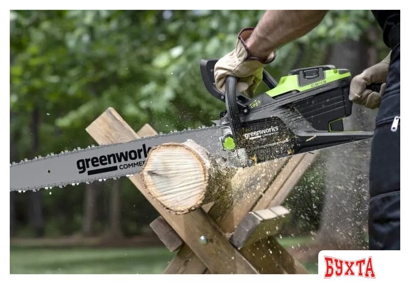 Аккумуляторная пила Greenworks OCS800 2009707 (без АКБ) 4