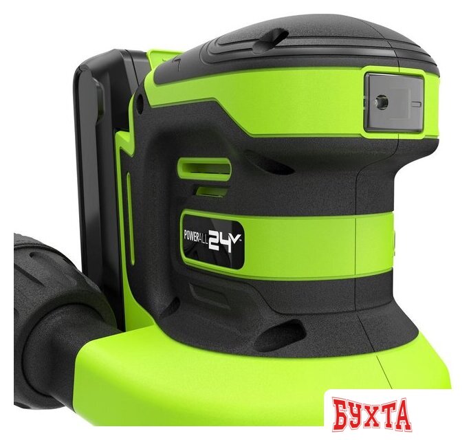 Эксцентриковая шлифмашина Greenworks OS325 3100907CUA (с 1-им АКБ) 2
