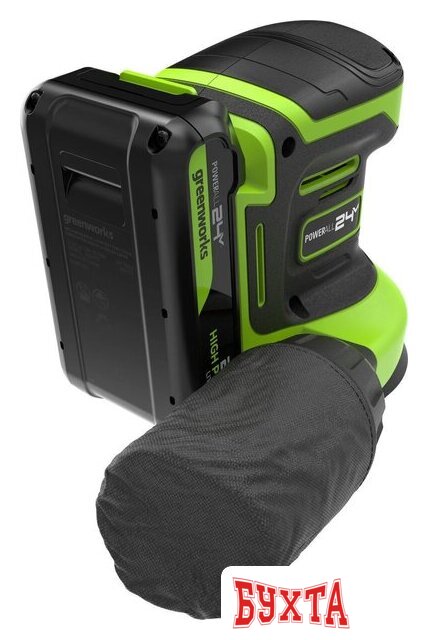 Эксцентриковая шлифмашина Greenworks OS325 3100907CUA (с 1-им АКБ) 5