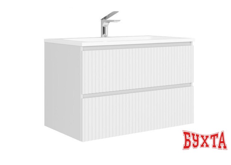 Мебель для ванных комнат Raval Тумба под умывальник Coste 80 Cst.01.80/P/GRS/RL