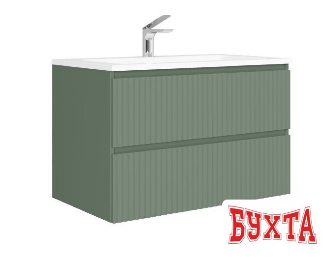 Мебель для ванных комнат Raval Тумба под умывальник Welto 80 Wel.01.80.2/P/W/RL