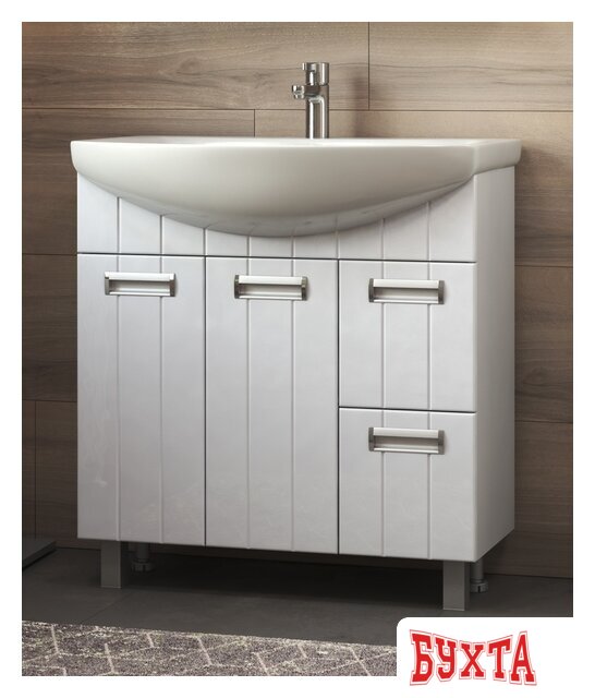 Мебель для ванных комнат Vigo Тумба Diana 800 (под ум Балтика) 2