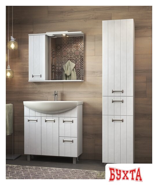 Мебель для ванных комнат Vigo Тумба Diana 800 (под ум Балтика) 5