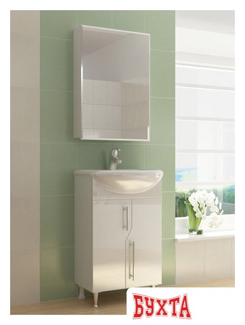 Мебель для ванных комнат Vigo Шкаф с зеркалом Grand 500 2