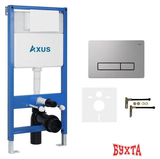 Инсталляция для унитаза Axus 011D с кнопкой 097HDS