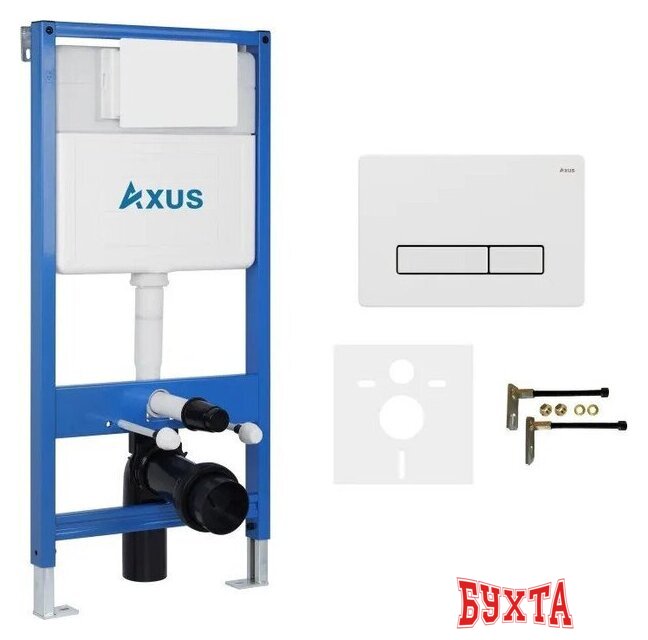 Инсталляция для унитаза Axus 011D с кнопкой 097HDW