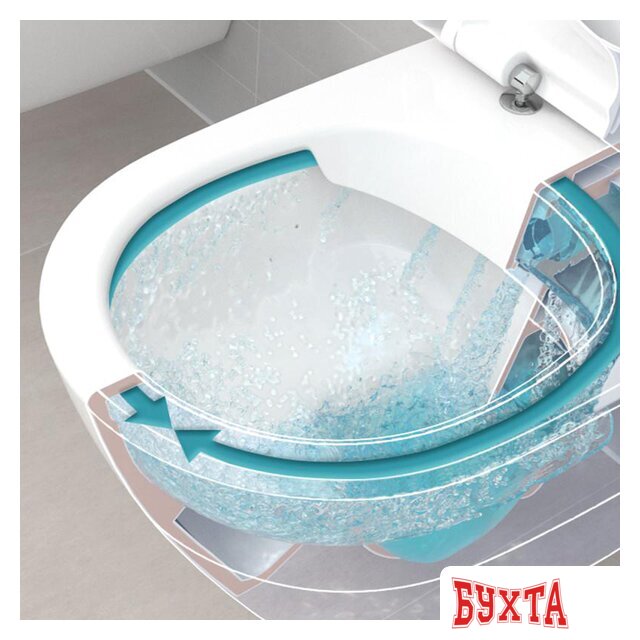 Унитаз подвесной Villeroy & Boch Subway 2.0 [5614 R201] 4