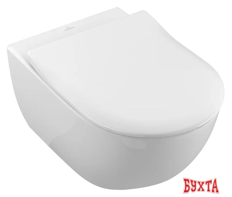 Унитаз подвесной Villeroy & Boch Subway 2.0 5614R2R1 Ceramic Plus