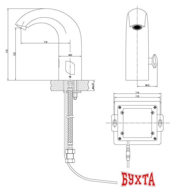 Смеситель Lemark Project [LM4656CE] 2