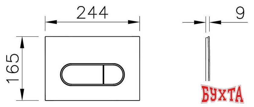 Инсталляция для унитаза Vitra V-Fix Core 800-1873 4