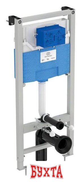 Инсталляция для унитаза Ideal Standard Tesi Aquablade + кнопка Olias M3 (хром) S0079R0123AA 3