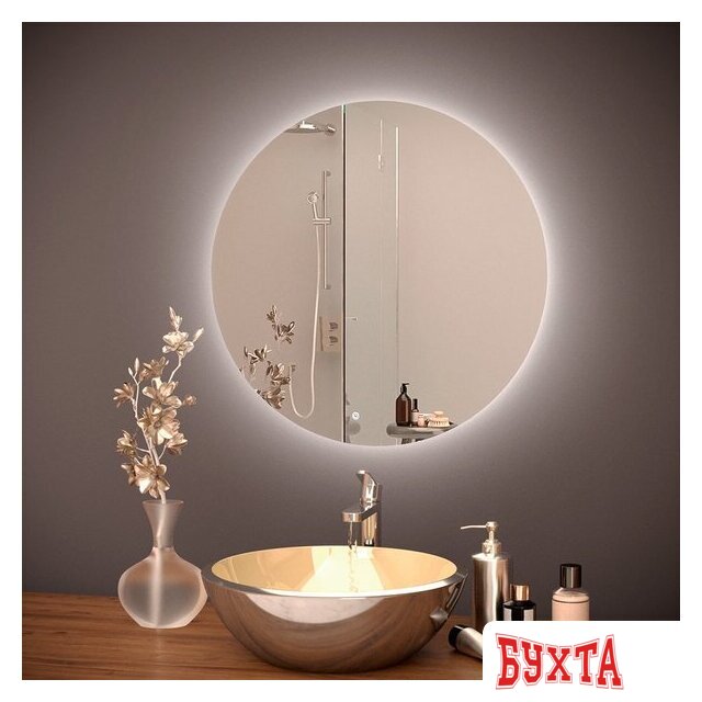 Мебель для ванных комнат Axus Зеркало Volta Eco 80x80 Стандарт 3