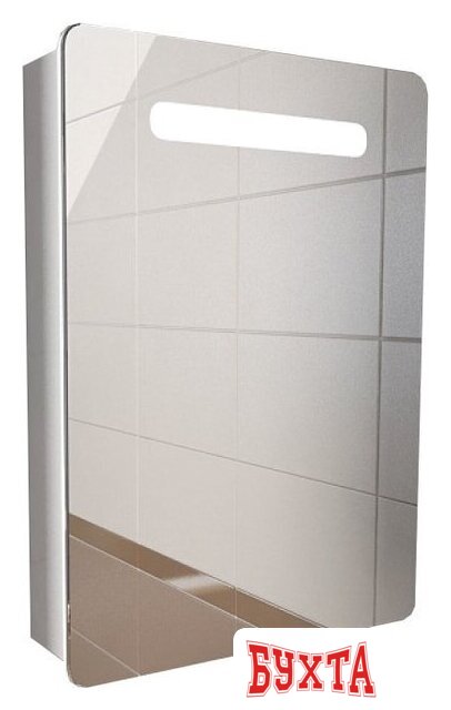 Мебель для ванных комнат Emmy Шкаф с зеркалом Донна 70 (левый) 1