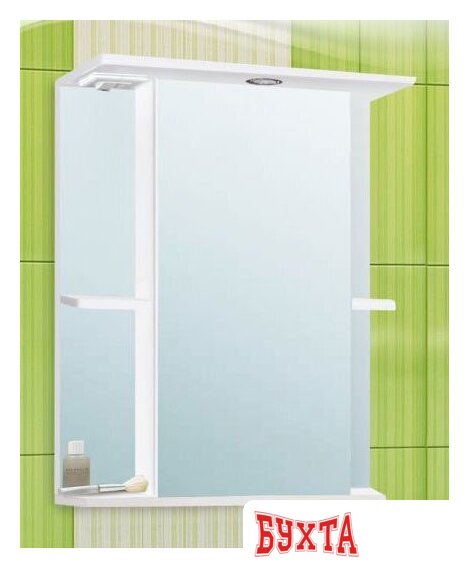 Мебель для ванных комнат Vako Шкаф с зеркалом Мадрид 65 (правый)