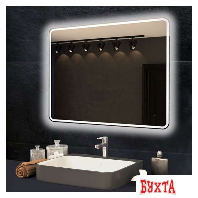 Мебель для ванных комнат Axus Зеркало Barry 120x80 Стандарт 2