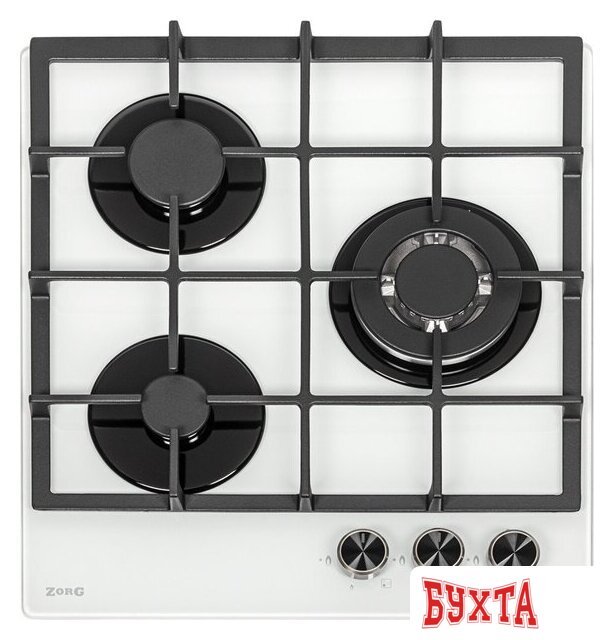 Варочная панель ZorG HAG45 FDW white 1