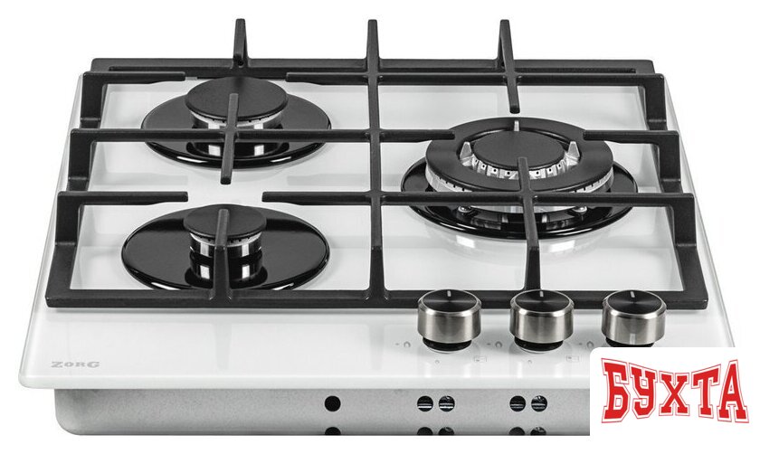 Варочная панель ZorG HAG45 FDW white 2