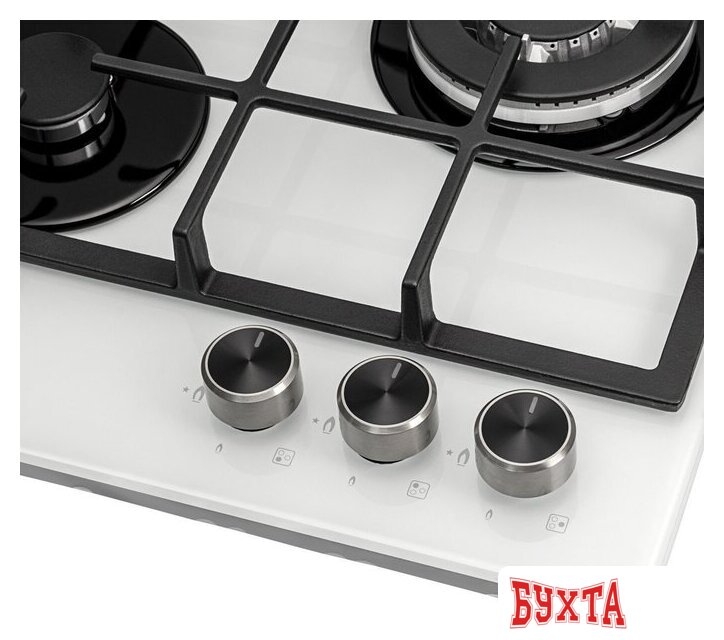 Варочная панель ZorG HAG45 FDW white 4