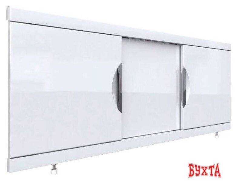 Фронтальный экран под ванну Emmy Валенсия 130 (белый)