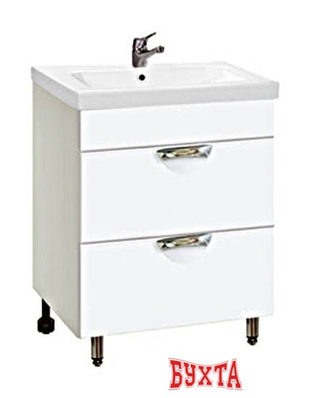 Мебель для ванных комнат Vako Тумба под умывальник Ника Cosmos 120 L 17527