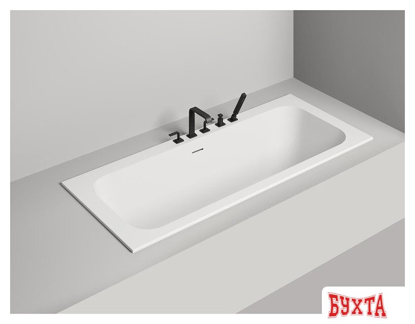 Ванна Salini Orlanda Axis Kit 180x80 103322M (S-Stone, матовый) 5