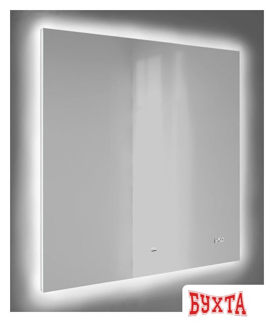 Мебель для ванных комнат Raval Зеркало Kvadro 80 Kvdr.02.80/W/RL 2