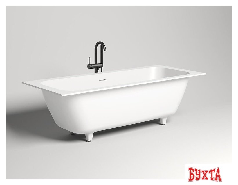 Ванна Salini Orlanda Axis Kit 190x80 103321M (S-Stone, матовый) 2