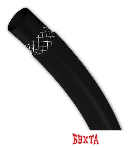 Шланг РинаПластик Родничок Люкс ШРЛЧ3/4-50 (черный, 3/4", 50 м) 2