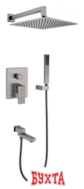 Душевая система Grocenberg GB5089BG-1 (графит) 1