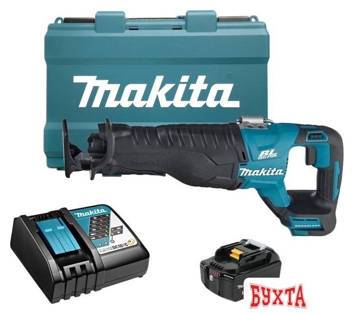 Сабельная пила Makita DJR187RT (с 1-им АКБ, кейс) 1