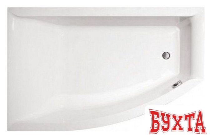 Ванна VagnerPlast Veronela 160x105 L (с каркасом и экраном) 1