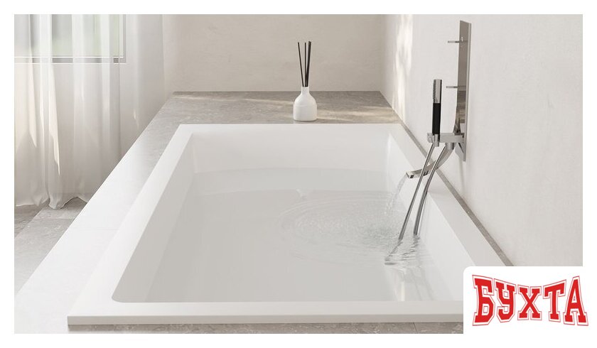 Ванна Salini Cascata 170x70 104413G (S-Sense, глянцевый) 5