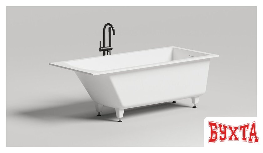 Ванна Salini Cascata Kit 170x75 104313M (S-Sense, матовый) 4