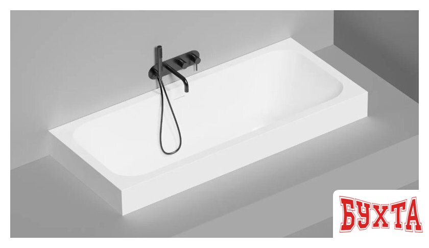 Ванна Salini Orlanda Axis Kit 170x75 103323M (S-Stone, матовый) 5