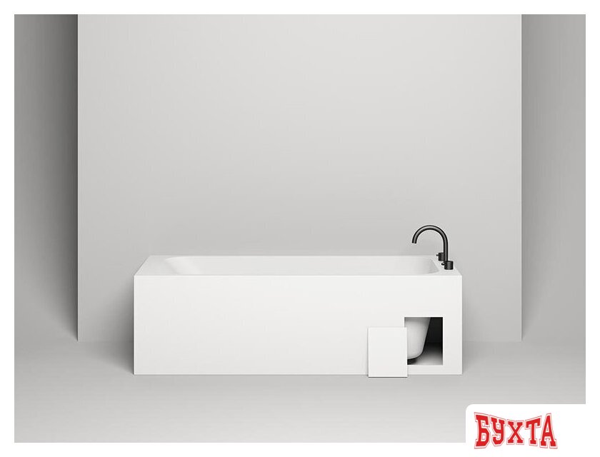 Ванна Salini Orlando Kit 180x80 102112M (S-Sense, матовый) 3