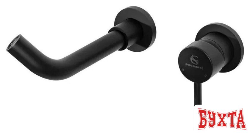 Смеситель Grocenberg GB511 (черный матовый) 2