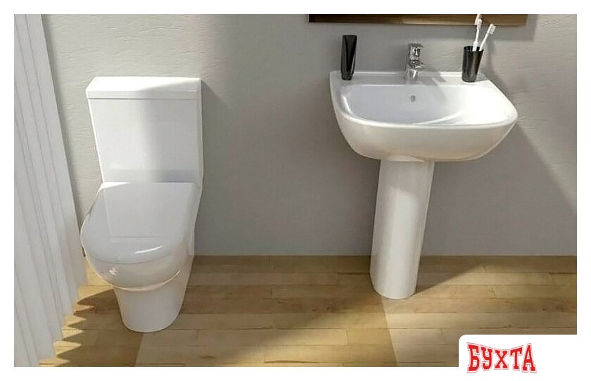 Унитаз напольный Vitra Zentrum [9012B003-7204] 2