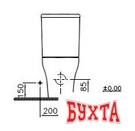 Унитаз напольный Vitra Zentrum [9012B003-7204] 4