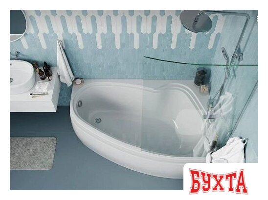 Ванна VagnerPlast Avona 150x90 L (с каркасом и экраном) 5