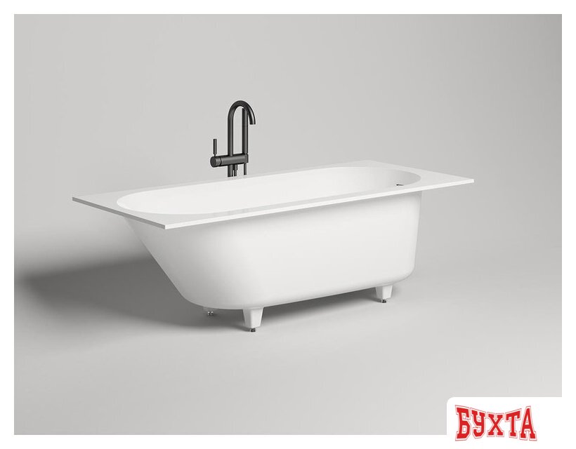 Ванна Salini Ornella Kit 170x75 102421M (S-Stone, матовый) 2