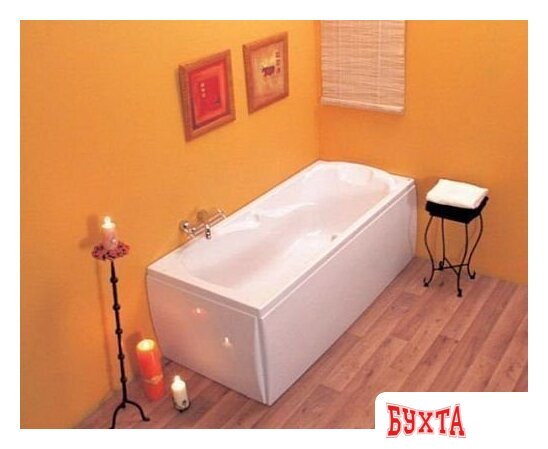 Ванна VagnerPlast Charitka 170x75 (с каркасом и 2 экранами) 4