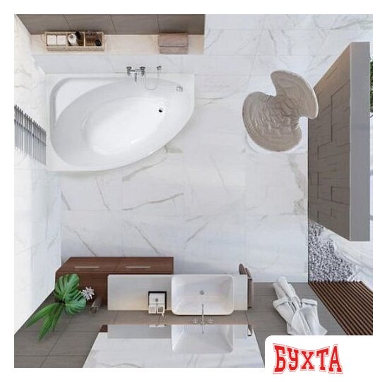 Ванна VagnerPlast Hapi 170x110 L 4