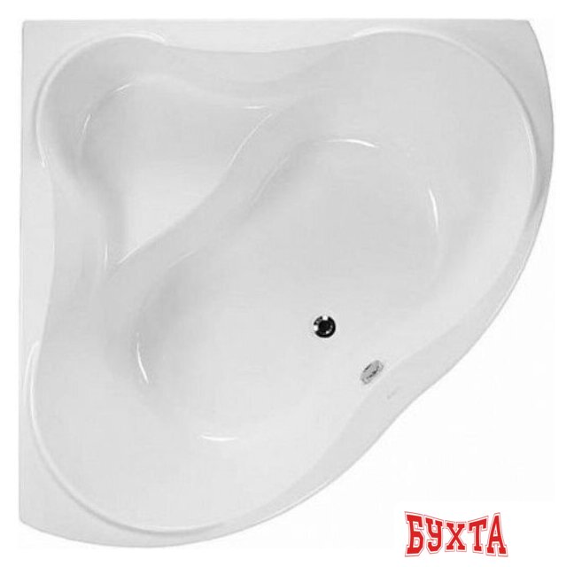 Ванна VagnerPlast Iris 143x143 (с каркасом и экраном) 1