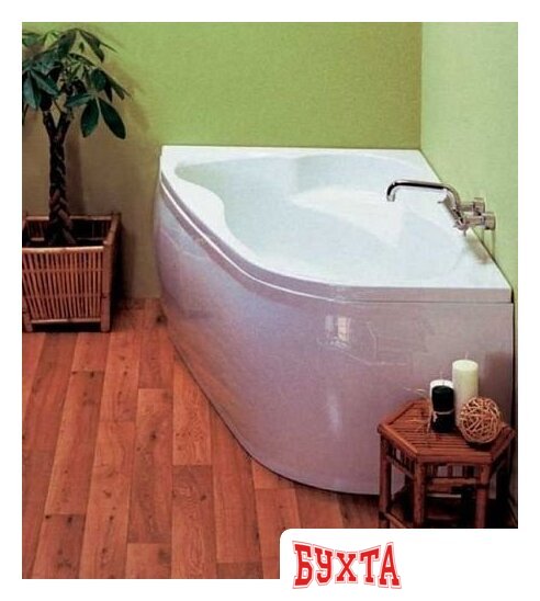 Ванна VagnerPlast Melite 160x105 L (с каркасом и экраном) 4