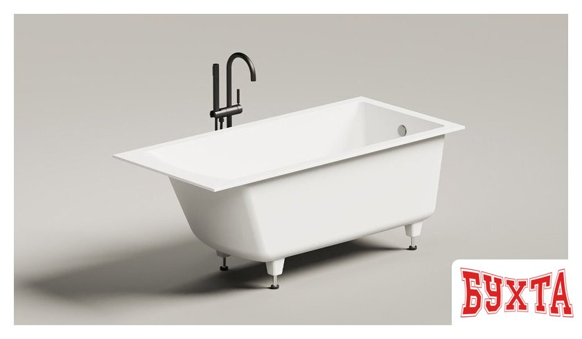 Ванна Salini Cascata 150x70 105011G (S-Sense, глянцевый) 4