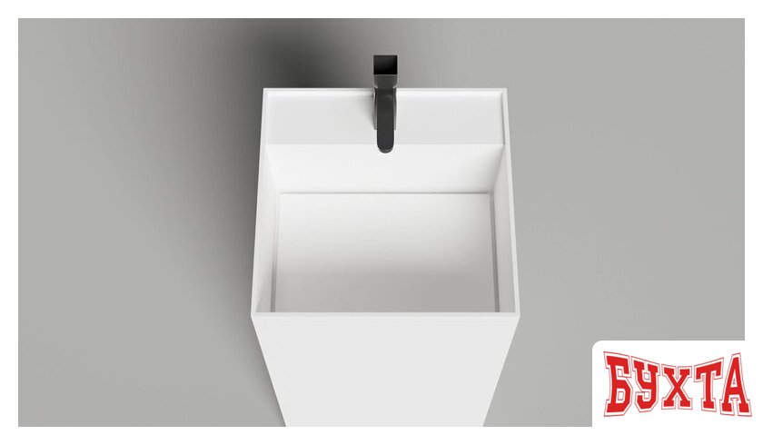 Умывальник Salini Armonia Square Top 01 130511TG (S-Sense, глянцевый) 3