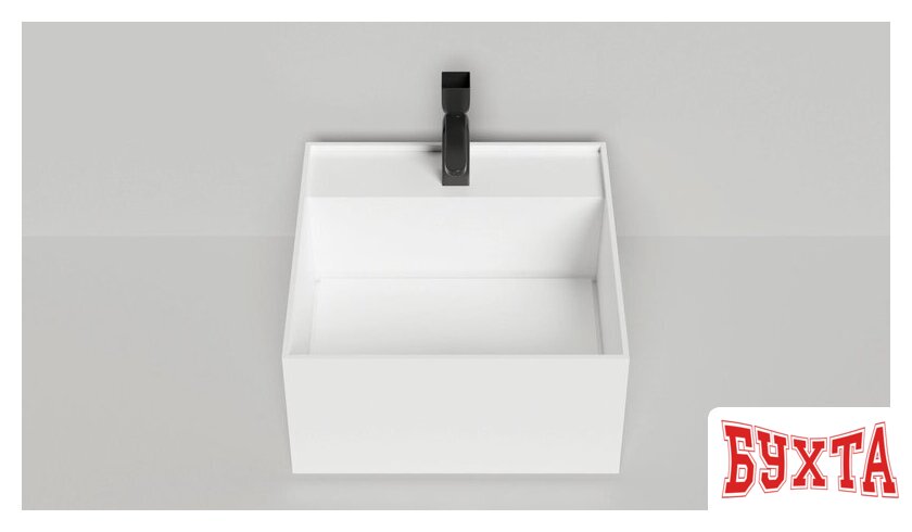Умывальник Salini Armonia Square Top 02 130512TG (S-Sense, глянцевый) 2