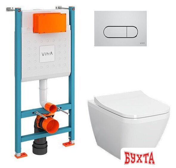 Унитаз подвесной Vitra Integra Square 9856B003-7207 1