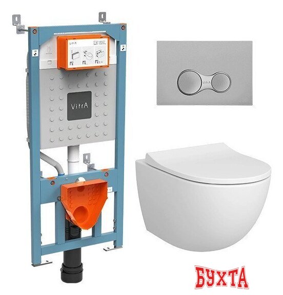 Унитаз подвесной Vitra Sento Rim-Eх 9830B003-7211 (с сиденьем) 1